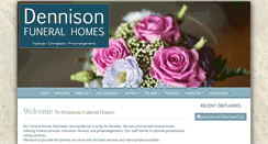 Desktop Screenshot of dennisonfuneralhome.com