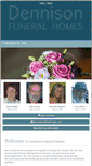 Mobile Screenshot of dennisonfuneralhome.com